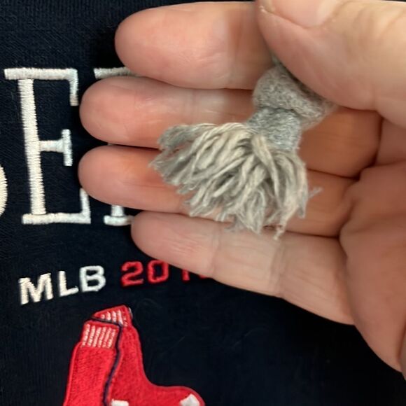 Authentic Antigua Embroidered Boston Red Sox 2018 World Series Hoodie Full Zip - Picture 4 of 9